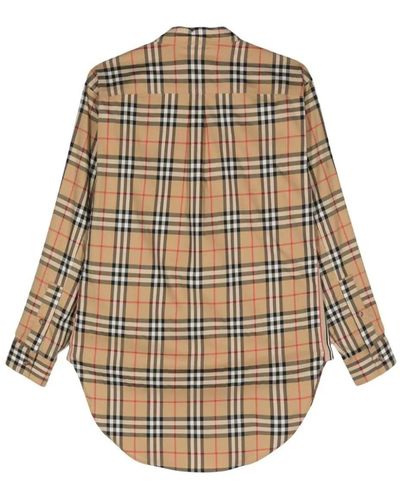 Burberry Camicia con motivo Vintage Check - Neutro