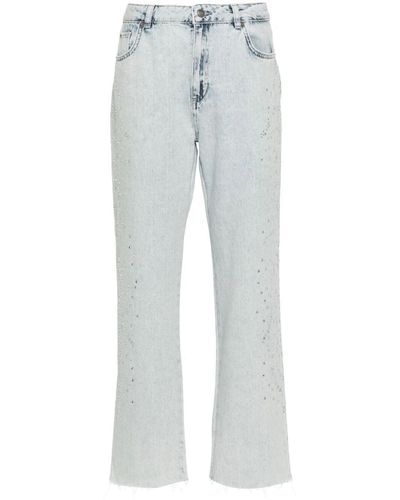 Twin Set `Actitude` Slim Fit Jeans - Grey