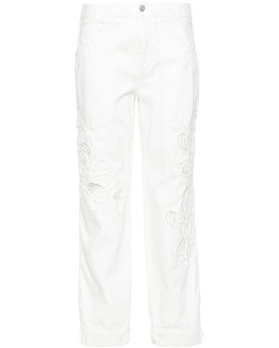 Ermanno Scervino Cargo Trousers - White
