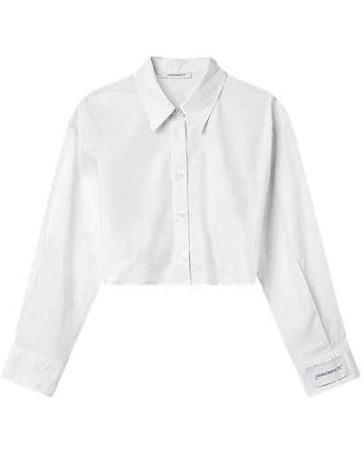 hinnominate Cropped Shirt - White