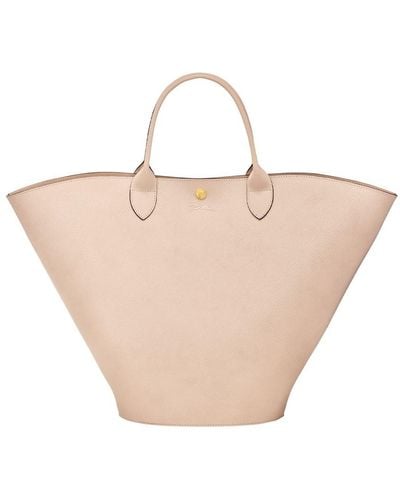 Longchamp `Epure` Extra Large Tote Bag - Natural
