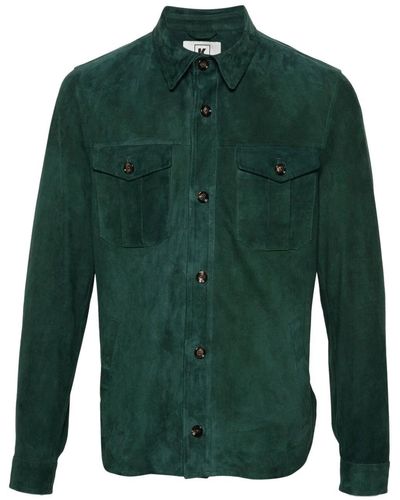 KIRED `Erik` Leather Jacket - Green