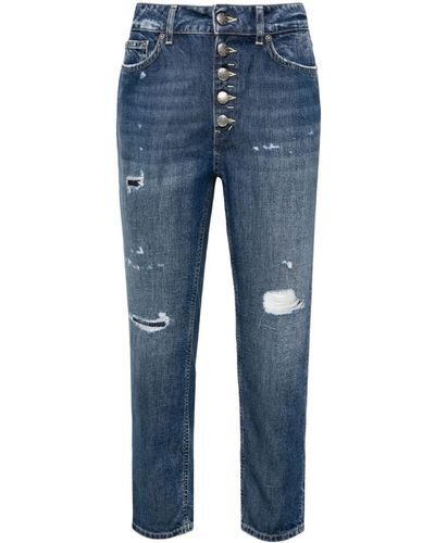 Dondup `Koons Gioiello` 5-Pocket Jeans - Blue