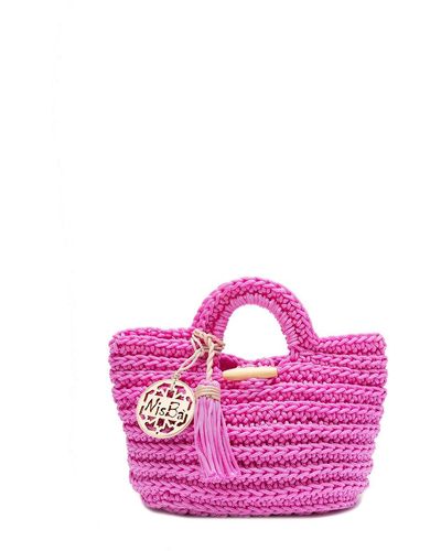 NisBà `Ketan Ovale` Bag - Pink