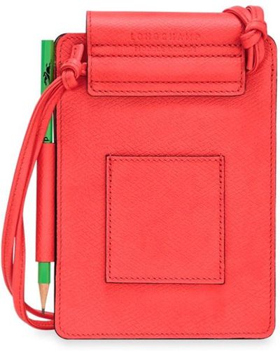 Longchamp `Epure` Extra Small Crossbody Bag - Rosso