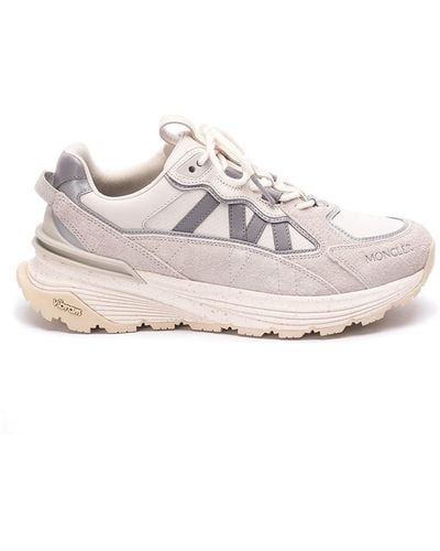 Moncler `Lite Runner` Low-Top Sneakers - White