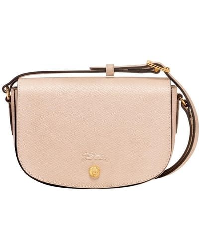 Longchamp `Epure` Small Crossbody Bag - Natural