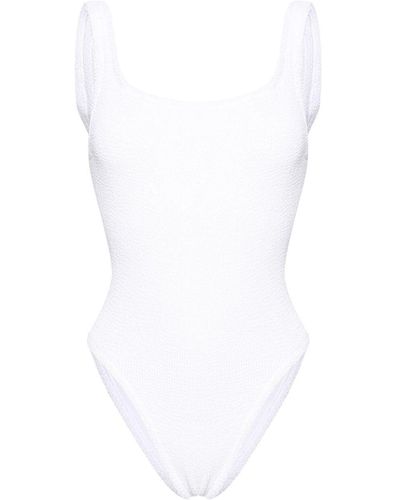 Hunza G One-piece Swimsuit - White