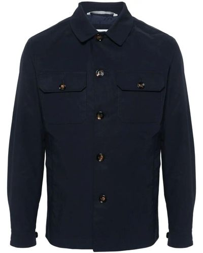 KIRED `Leo` Shirt Jacket - Blue