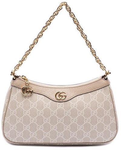 Gucci `Ophidia` Small Handbag - Natural