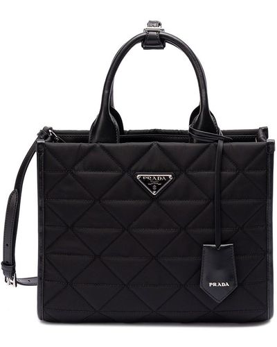 Prada Small ` Symbole` Bag - Black