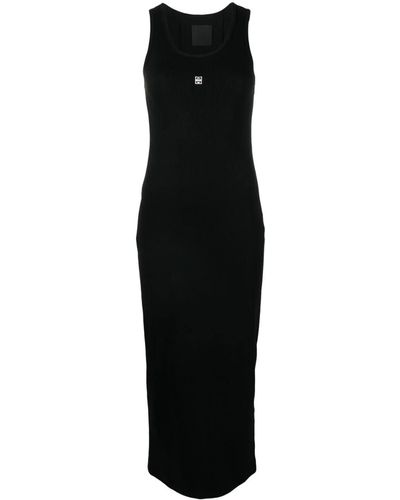 Givenchy 4g Plaque Maxi Dress - Black