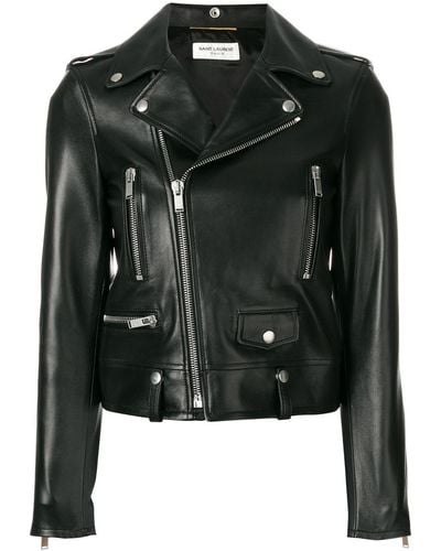 Saint Laurent Classic Biker Jacket - Black