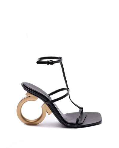 Ferragamo `elina` Sandals - White