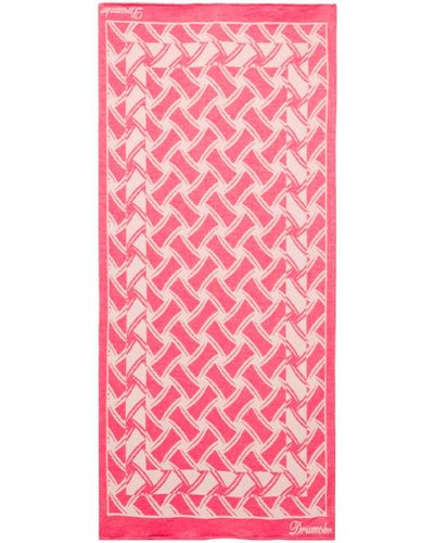 Drumohr `` Beach Towel - Rosa