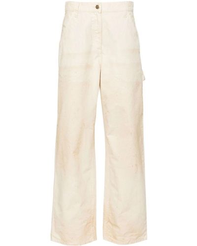 Golden Goose `journey` Chino Trousers - Natural