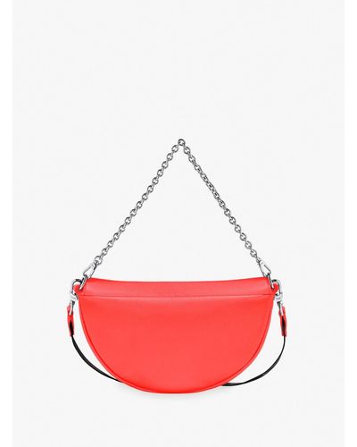 Longchamp `Smile` Small Crossbody Bag - Rosso