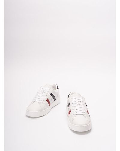 Moncler Sneakers basse monaco m bianche - Bianco