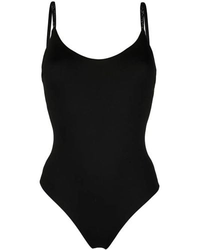 Fisico One-Piece Swimsuit - Black