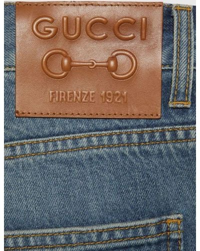 Gucci Jeans affusolati - Blu