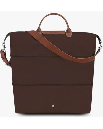 Longchamp `Le Pliage Original` Small Extensible Travel Bag - Marrone