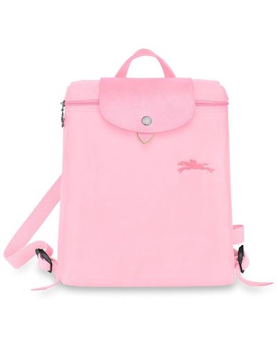 Longchamp Le Pliage Green Backpack - Pink