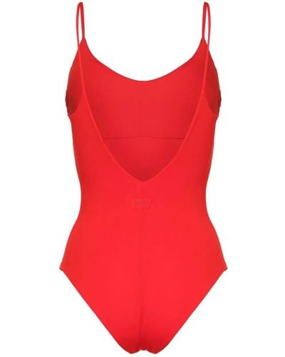 Fisico One-Piece Swimsuit - Rosso