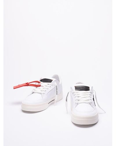 Off-White c/o Virgil Abloh Sneakers in canvas con iconica Zip-Tie - Bianco