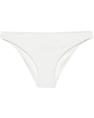 Twin Set Bikini Slip - White