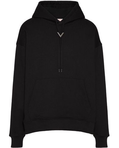Valentino Garavani `v Detail` Sweatshirt - Black
