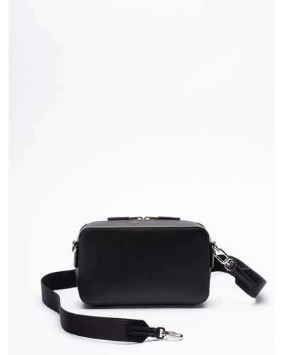 Prada Saffiano Leather Shoulder Bag - Nero