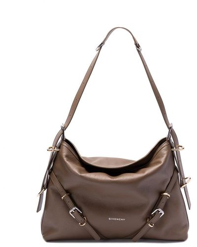 Givenchy `voyou` Medium Shoulder Bag - Brown