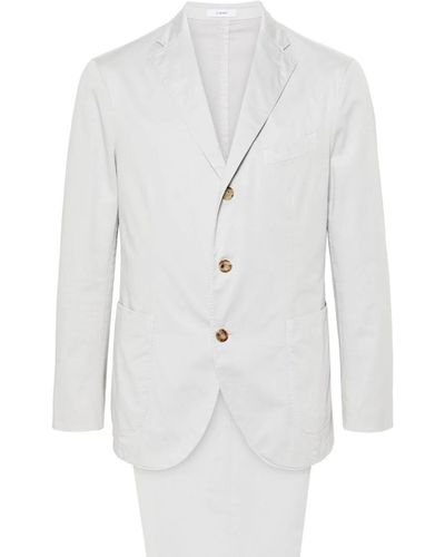 Boglioli Single-breasted Suit - White