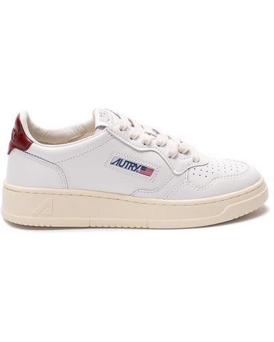 Autry `Medalist` Low-Top Trainers - White