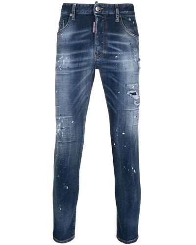 DSquared² Skinny-cut Jeans - Blue