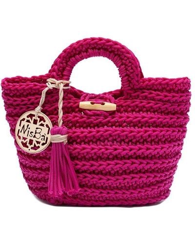 NisBà `Ketan Ovale` Bag - Pink