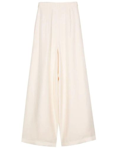 Ralph Lauren `Greer` Long Skirt - Bianco