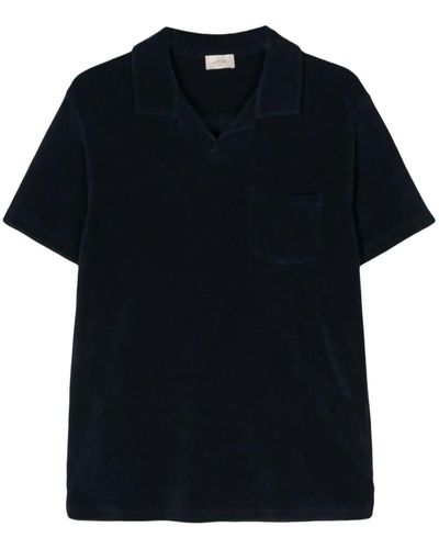 Altea `Alicudi` Polo Shirt - Black