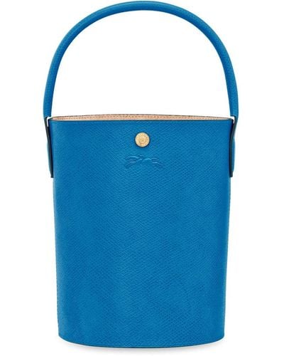 Longchamp `epure` Small Bucket Bag - Blue