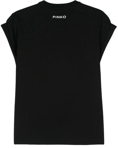 Pinko | T-shirt con ricamo | female | NERO | XS