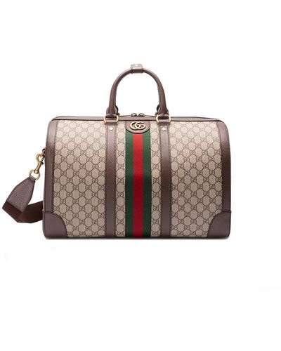 Gucci ` Savoy` Small Duffle Bag - Brown