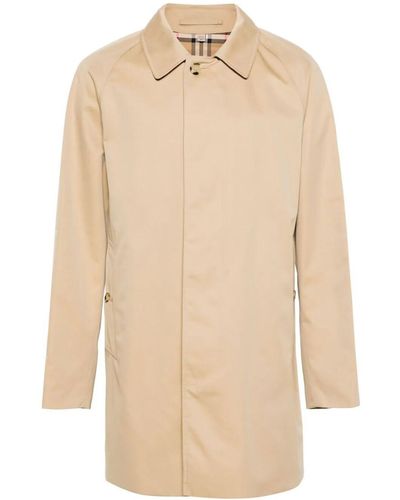 Burberry 'cadmen' Raincoat - Natural