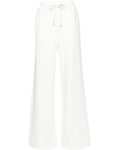 Twin Set `oval T Monogram` Track Pants - White