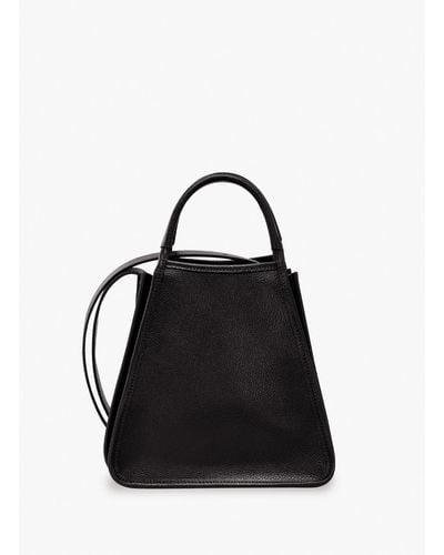 Longchamp `Le Foulonné` Small Handbag - Nero