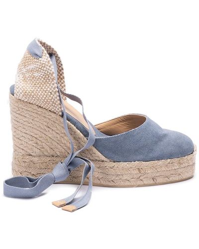 Castañer `carina/8ed/002` Wedge Espadrilles - White