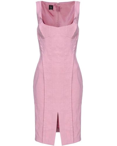 PINKO Beige Cotton Casual Dress main image 1