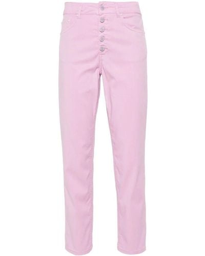 Dondup `Koons Gioiello` 5-Pocket Jeans - Pink