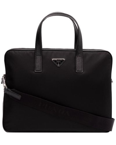 Prada, Bags, Prada Saffiano Leather Work Bag