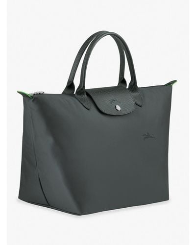Longchamp Borsa A Mano Media 'Le Pliage Green' - Nero