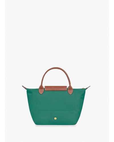 Longchamp `Le Pliage Original` Small Top Handle Bag - Verde